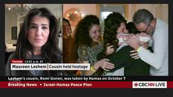 Hostage release a 'moment of victory for all of humanity,' cousin of freed hostage says News Clip