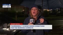Thunderbolt 12: Rain could make morning commute a nuisance News Clip