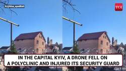 Putin's Men Fire Powerful Barrage Of 100+ Drones On Kyiv: Russian Attack Bleeds Ukrainians News Clip