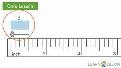 Measuring Objects to the Nearest Half and Quarter Inch Instructional Video