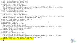 Python - Object-Oriented Programming - Assignment 3 Instructional Video