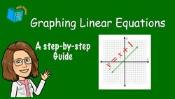 Graphing Linear Equations Using a Table Instructional Video