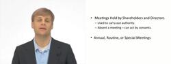 Corporate Meetings Instructional Video