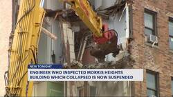 Department of Buildings engineer suspended for possible link to Morris Heights building collapse News Clip