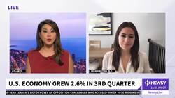 U.S. Economy Returned To Growth Last Quarter, Expanding 2.6% News Clip