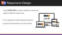Modern HTML and CSS from the Beginning (Including Sass) - What Is Responsive Design? Instructional Video