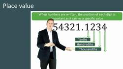 Understanding Place Value and Using it to Order Numbers Instructional Video