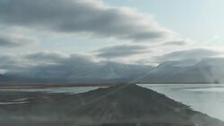 Driving around Svalbard News Clip