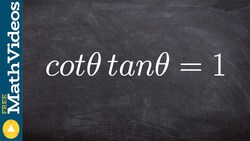 How to verify a basic trigonometric identity Instructional Video