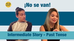 Spanish Stories Intermediate | Movie Night | Past Tense Instructional Video