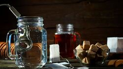 Making tea Stock Footage