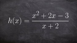 Learn How to Find Vertical, Horizontal and Slant Asymptotes of a Rational Function Instructional Video