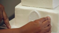 How to Add a Door & Windows to a Princess Castle Cake Instructional Video