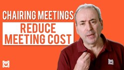 Reduce Meeting Cost when Chairing Meetings Instructional Video