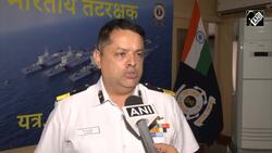 Coast Guard conducts rescue operation for Govt of India ship stranded between Goa and Karwar News Clip