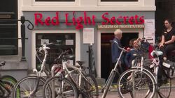 CLEAN : Dutch brothels reopen in Amsterdam's famous red light district News Clip