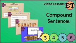 Compound Sentences | Video Lessons Instructional Video