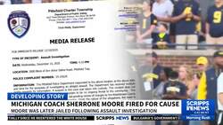 Michigan ousts coach Sherrone Moore 'for cause' — he’s behind bars hours later News Clip