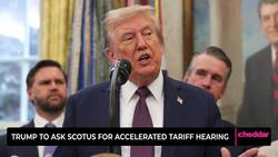 Trump to Ask SCOTUS For Accelerated Tariff Hearing News Clip