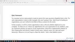 Basics of Chatbots with Machine Learning & Python - Quiz Instructional Video