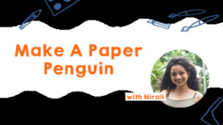 Paper Penguin DIY Instructional Video