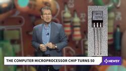 50th Anniversary Of The Computer Microprocessor Chip News Clip