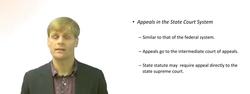 Appeal of State Court Decision Instructional Video