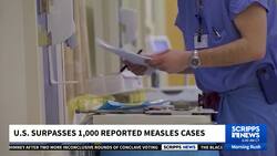 CDC reports over 1,000 measles cases in 2023, Texas hardest hit News Clip