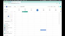Create a Classroom Calendar Separate from Your Personal Calendar Instructional Video