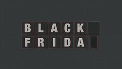 black friday event Stock Footage