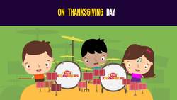 On Thanksgiving Day Song for Kids | Thanksgiving Songs for Children | The Kiboomers Instructional Video