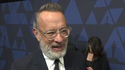 Tom Hanks and Pedro Almodovar celebrate Governors Awards honorees Geena Davis and Lina Wertmuller News Clip