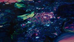 Abstract Colorful Mixing Oil And Paint Blasting Background Texture Stock Footage