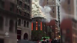 Historic NYC church burns on Orthodox Easter News Clip