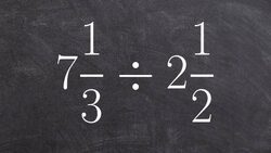 Learn the easy way to divide two mixed numbers Instructional Video
