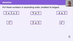 Power notation Instructional Video