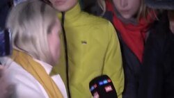 CLEAN : Russian TV protester Ovsyannikova leaves court after hearing News Clip