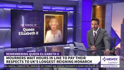 Queen's 8 Grandchildren Hold Silent Vigil Beside Her Coffin News Clip