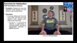 Habituation Exercises for Central Vestibular Deficits EXPLAINED Instructional Video