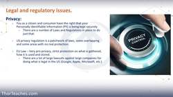 CISSP® Certification Domain 1 Security and Risk Management Video Boot Camp for 2022 - US Laws, European Laws, and International Treaties Instructional Video