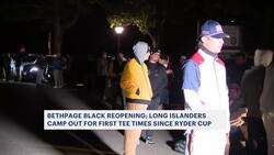 Golfers flock to Bethpage Black as the course reopens to the public today News Clip