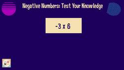 Negative Numbers: Test Your Knowledge Instructional Video