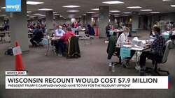 Wisconsin Recount Would Cost Trump Campaign $7.9 Million News Clip