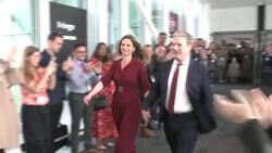 Keir Starmer arrives at Labour Party Conference News Clip