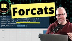 Using R programming to manage categorial variables or factors using the forcats package Instructional Video