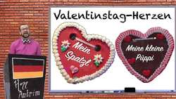 German for Beginners #41: Valentine's Day Hearts Instructional Video