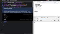 HTML CSS and JavaScript for Beginners - A Web Design Course - Create Dynamic List Instructional Video