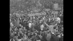 Resolutions voted on during 1952 Republican National Convention in Chicago News Clip