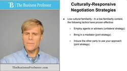 Culturallly Responsive Negotiation Strategies Instructional Video