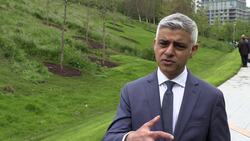 Sadiq Khan opens coronavirus memorial in east London News Clip